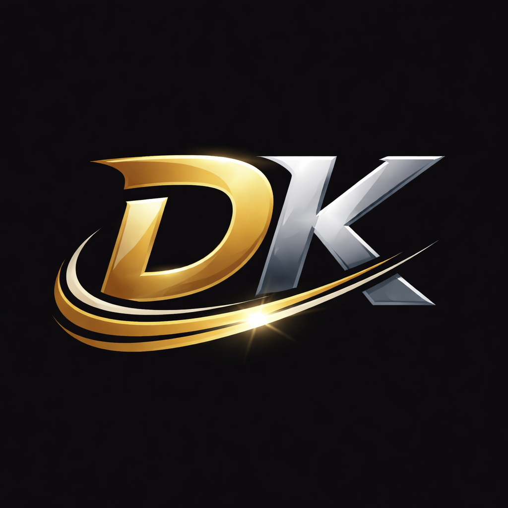 This is a DK logo