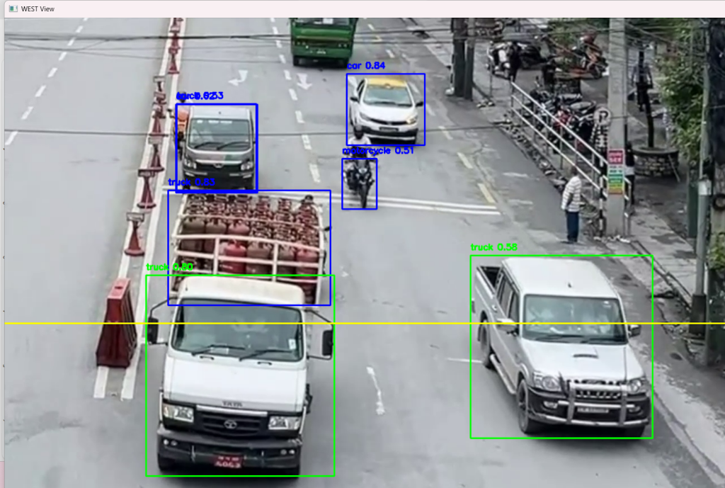 Smart Cities in Nepal concept showing traffic automation, data monitoring, and sustainable urban planning
