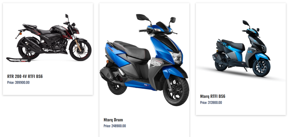 tvs price in nepal